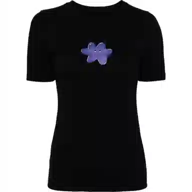 MM6 Maison Margiela Obsidian Black Tee