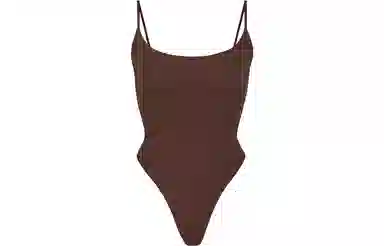 Skims Flts Everybody Caml Bodysuit Cocoa