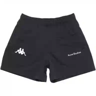 Acne Studios x Kappa SS25 Black Shorts
