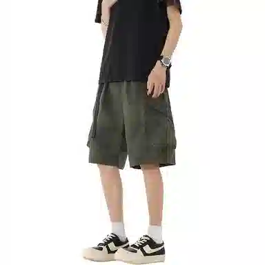 Zofeili Vintage Workwear Shorts