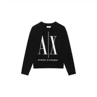 Armani Exchange FW22 Icon Sweatshirt Black
