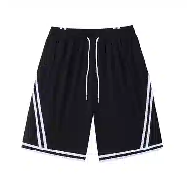 北极绒 薄款宽松裤潮流篮球运动加肥加大速干五分休闲短裤 男款