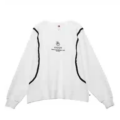 木果果木 小众设计圆领套头卫衣 女款