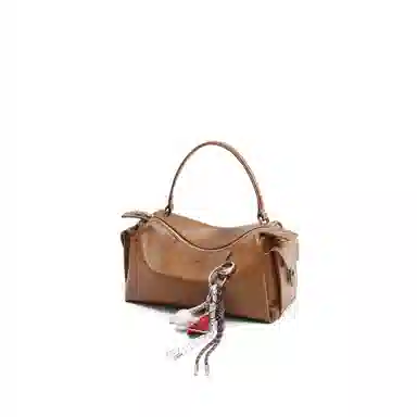 BELLE Boston Bag Brown