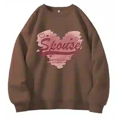 棉致 通勤简约气质卫衣 女