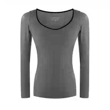 内在密码 纯色百搭修身内搭长袖针织衫 女款