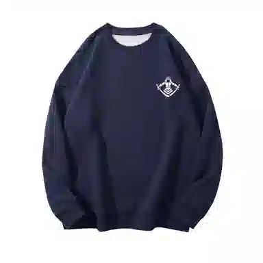 草本初色 基础款圆领薄款卫衣 男女同款