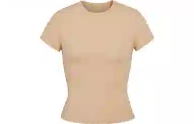 SKIMS Fits Everybody T-Shirt Clay