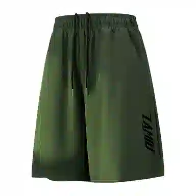 兰缪 简约纯色基础日常舒适透气柔软亲肤美式百搭宽松五分休闲短裤 男女同款