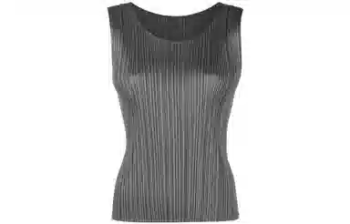 Homme Plissé Issey Miyake FW22 Sleeveless Vest Mist Gray