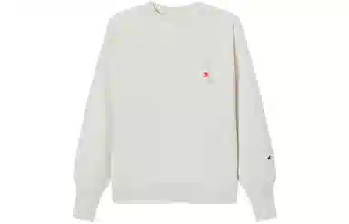 Champion FW23 Women'S Micro Stretch C-Logo Crewneck Sweatshirt