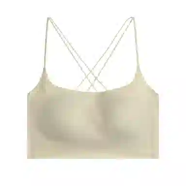 内在密码 交叉美背新款无痕抹胸带杯垫防走光防下垂可内搭外穿显瘦吊带女