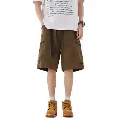 Zofeili Vintage Workwear Shorts