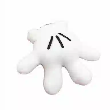 千桐 可爱手掌抓夹 治愈创意卡通立体 毛绒 发夹 女款