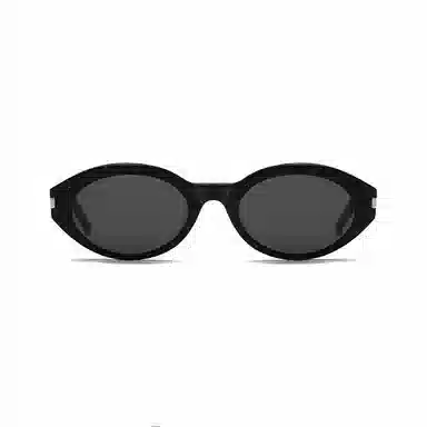 匠达人 小框时髦百搭白色复古时尚高级感轻奢遮阳防晒防紫外线大脸圆脸 板材镜架 椭圆形 太阳眼镜 男女同款情侣款