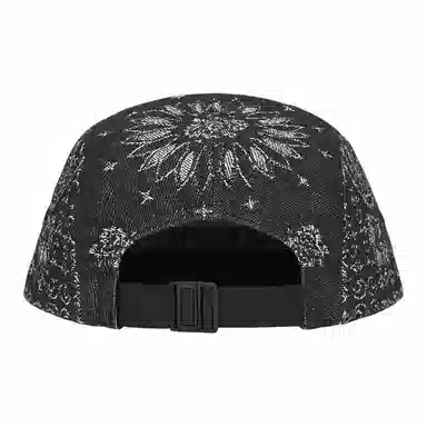 Supreme Bandana Jacquard Denim Camp Cap -