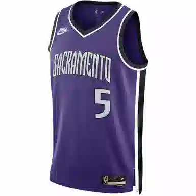Nike x NBA Dri-FitSacramento Kings De'Aaron Fox Hardwood Classics logo