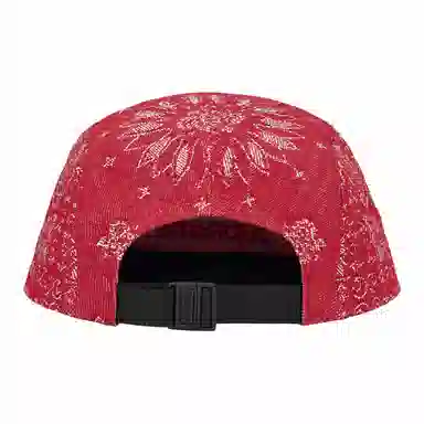 Supreme Bandana Jacquard Denim Camp Cap -