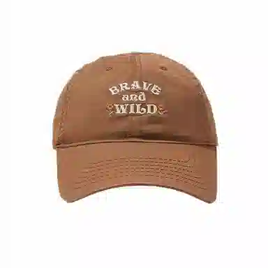 杨同学 字母宽帽檐软顶 棉 棒球帽 男女同款情侣款