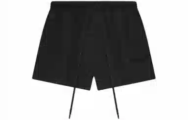 Fear of God Essentials Nylon Running Short Jet Black