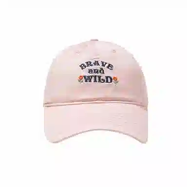 杨同学 字母宽帽檐软顶 棉 棒球帽 男女同款情侣款