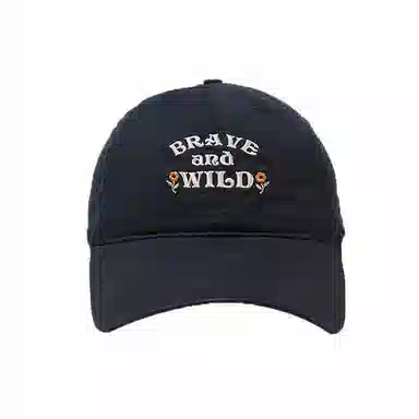 杨同学 字母宽帽檐软顶 棉 棒球帽 男女同款情侣款