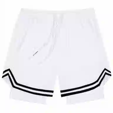 吾皇猫 渐变美式复古基础简约百搭舒适透气运动跑步防偷窥裤子休闲假两件短裤五分篮球裤 男女同款