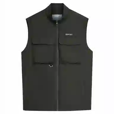 与狼共舞 纯色字母立领拉链百搭宽松 超轻透气耐磨防晒服 男女同款