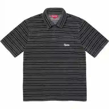 Supreme Stripe Terry Polo
