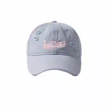 杨同学 韩版加深加宽显脸小软顶 棉 鸭舌帽 男女同款情侣款