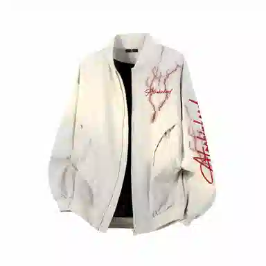 ROBINHOOD Lightning Logo Zip-Up Jacket