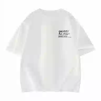 Qnxeey Vintage Cartoon Print T-Shirt