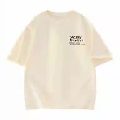 Qnxeey Vintage Cartoon Print T-Shirt