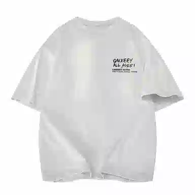 Qnxeey Vintage Cartoon Print T-Shirt