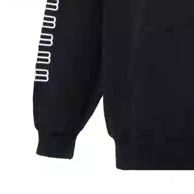 Balenciaga FW22 Logo Hoodie Black