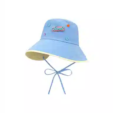 浪莎 春夏季可爱纽扣字母速干户外出游登山露营遮阳防晒大头围显脸小盆帽 聚酯纤维 渔夫帽 男女同款情侣款