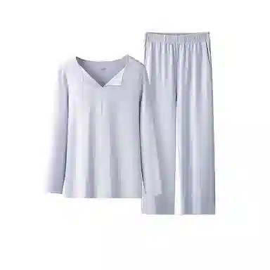 对你的私语 抗皱可外穿家居服简约睡衣套装 女款