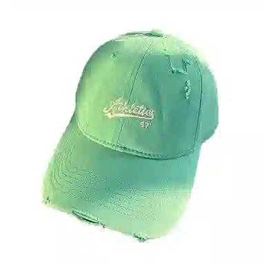 杨同学 薄荷绿防晒 棉 鸭舌帽 女款