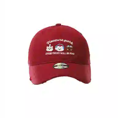 杨同学 动物刺绣百搭 棉 鸭舌帽 男女同款情侣款