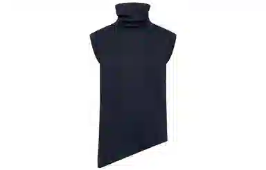 美洋 高领无袖针织衫 女款