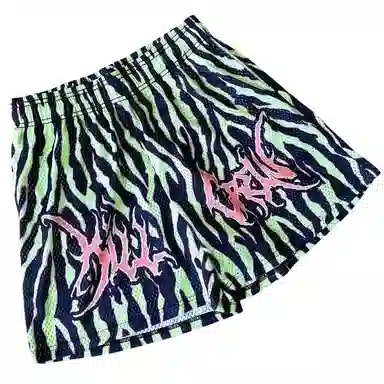 美式复古高街哥特风透气舒适宽松百搭运动短裤系列篮球裤 男女同款