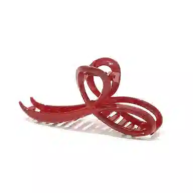 如花梦  磨砂高级感抓夹女后脑勺发量多盘发气质大 鲨鱼夹 头饰 女款