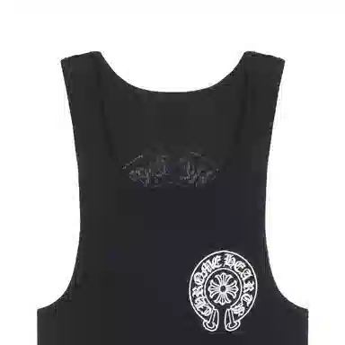 Chrome Hearts FW24 Black Sleeveless Vest
