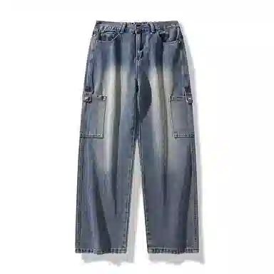 KNOCKSPARK Vintage Straight Jeans