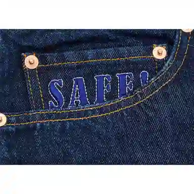 PALACE SS22 Baggies Jeans Indigo Rinse Wash Logo