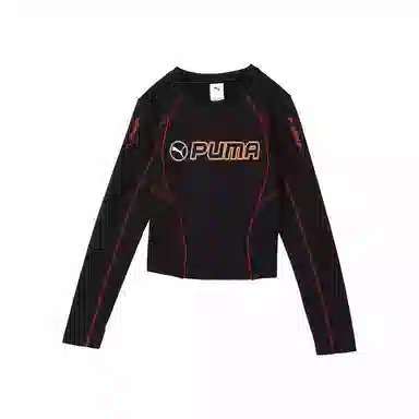 PUMA Beyond The Speed Longsleeve Crop Tee W