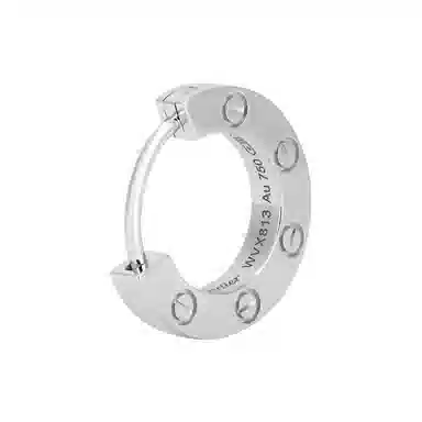 Cartier Love 18K White Gold Earring