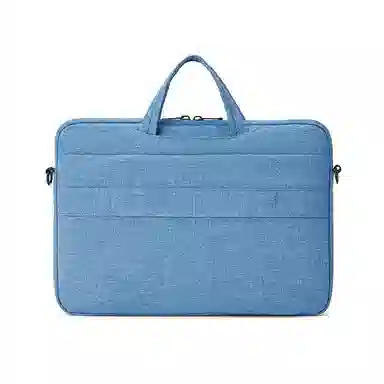 波斯丹顿 时尚简约潮流 织物 公文包 男款 浅灰/湖蓝