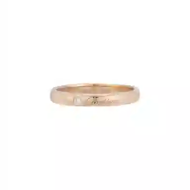 CARTIER C de Cartier logo 18K 3mm