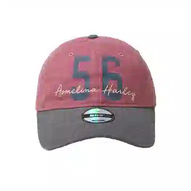 杨同学 复古拼色 棉 鸭舌帽 男女同款情侣款